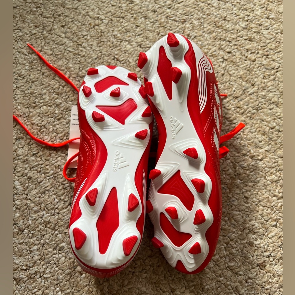 Youth Adidas Copa Sense 4 soccer cleats RED GS 5.5 NWT
